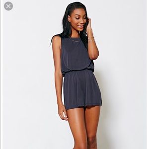 silence + noise two twisted romper